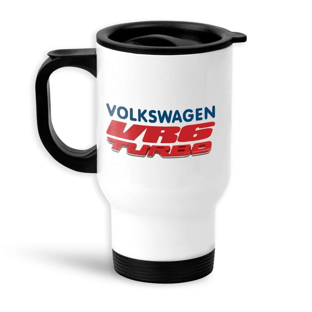 VW Vr6 Turbo Termokrus Hvidt-Krus-VW-Termokrus Hvidt-Garage Culture Shop- garage - man cave - merchandise