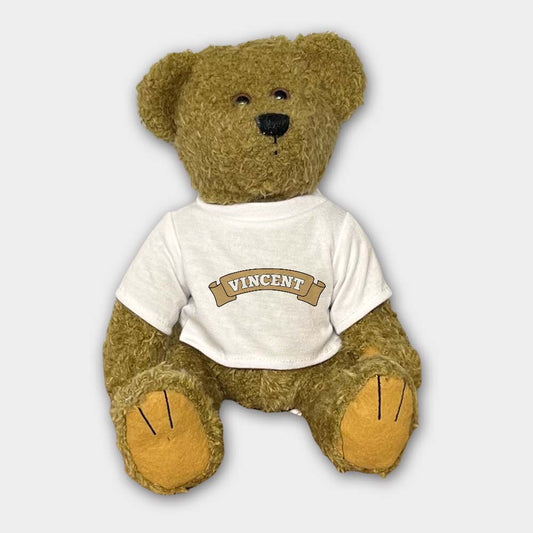 Vincent Plysdyr Bamse, Teddy Bear-Bamse-Vincent-Bamse-Garage Culture Shop- garage - man cave - merchandise