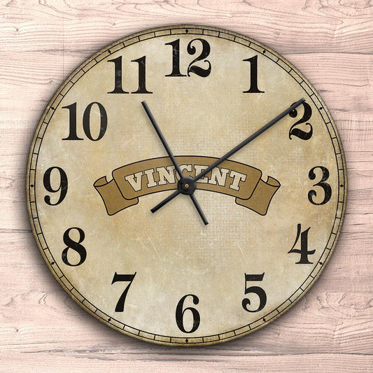 Vincent Vægur Rundt-Clock-Vincent-Garage Culture Shop- garage - man cave - merchandise