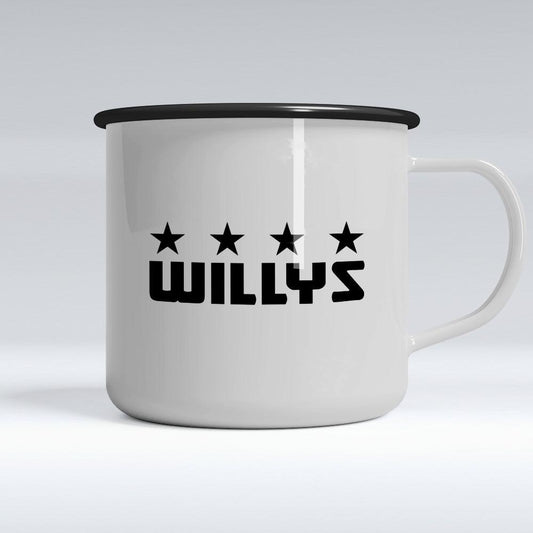 Willys Emaljekrus-Krus-Willys-Garage Culture Shop- garage - man cave - merchandise