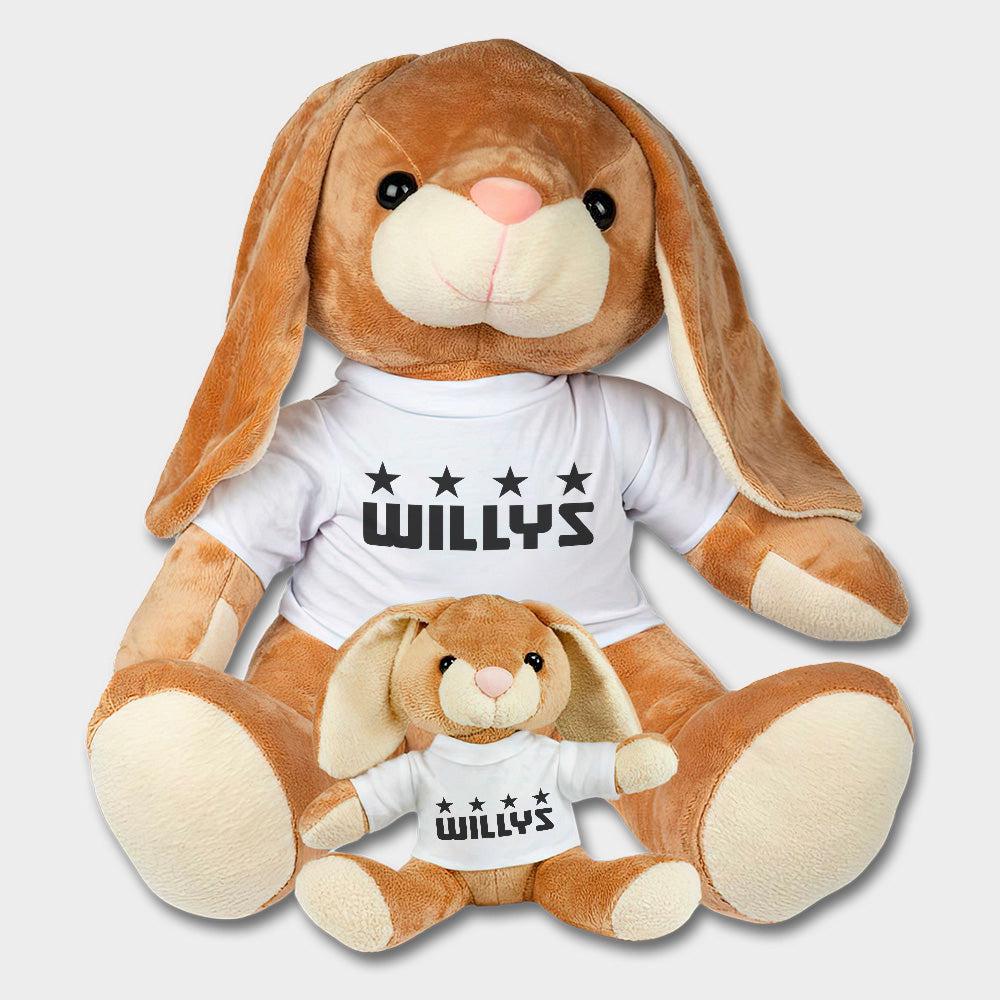 Willys Plysdyr Kanin, Bunny-Bamse-Willys-Garage Culture Shop- garage - man cave - merchandise