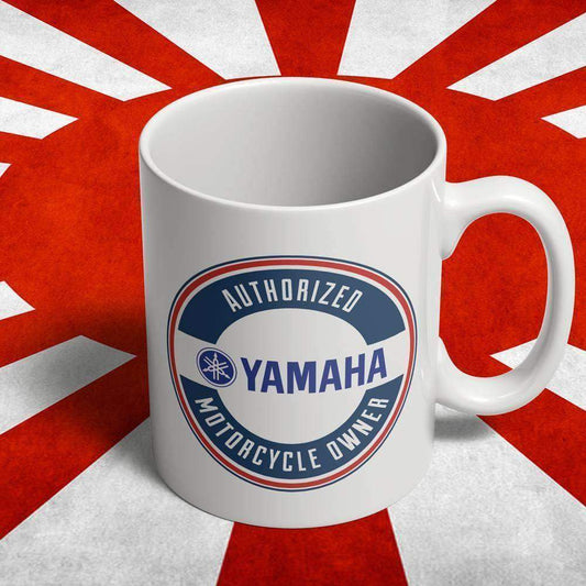 Yamaha Autorised Owner Keramisk Krus-Krus-Yamaha-Garage Culture Shop- garage - man cave - merchandise