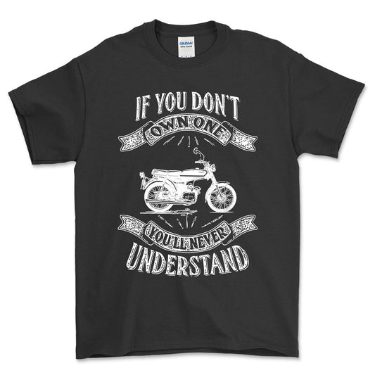 Yamaha Fs1 If You Dont Own One Yamaha Fs1 Youll Never Understand Unisex T-Shirt , Bomuld-Beklædning-Yamaha-Sort-S-Forside-Garage Culture Shop- garage - man cave - merchandise