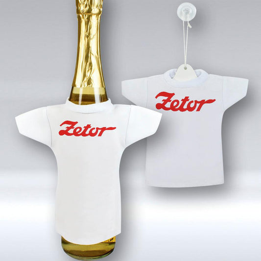 Zetor - Mini T-shirt Et unikt biltilbehør og flaskecover med din billede, tekst. design-MiniTshirt-Zetor-Garage Culture Shop- garage - man cave - merchandise