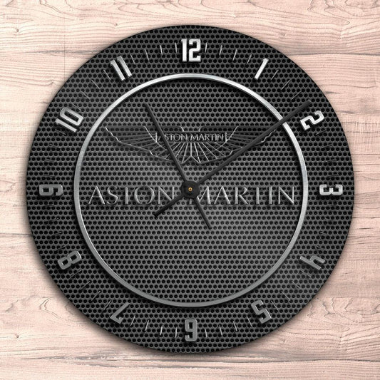 Aston Martin Vægur Rundt-Clock-Aston Martin-Garage Culture Shop- garage - man cave - merchandise