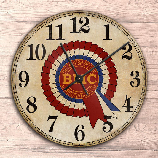 BMC Vægur Rundt-Clock-BMC-Garage Culture Shop- garage - man cave - merchandise