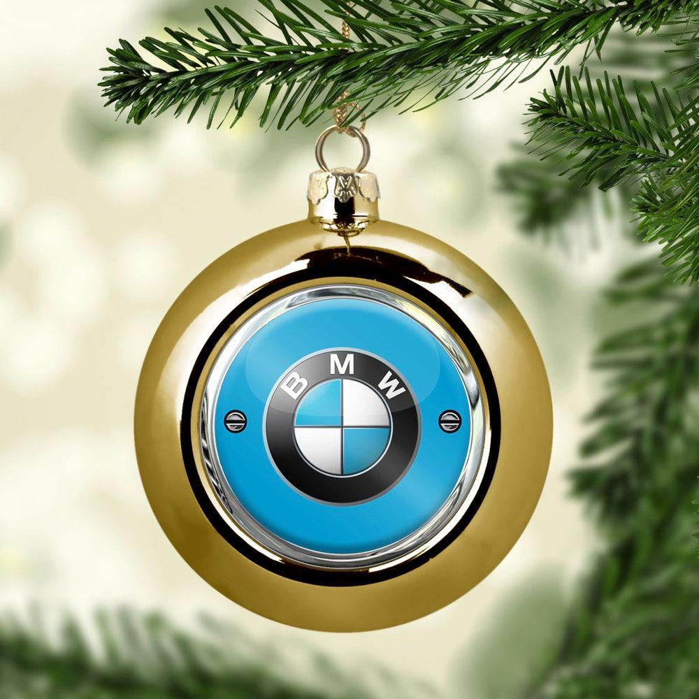 BMW Julekugle-Julekugle-BMW-Guld-Garage Culture Shop- garage - man cave - merchandise