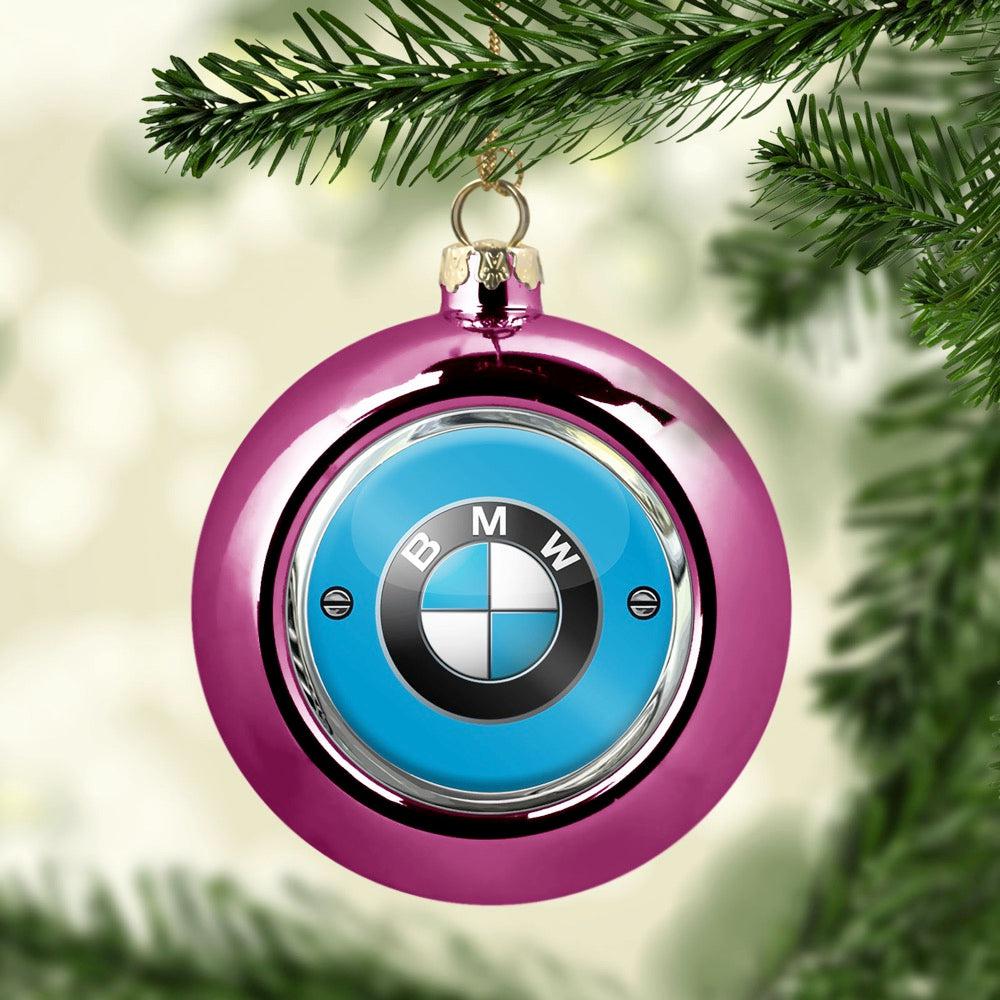 BMW Julekugle-Julekugle-BMW-Lyserød Pink-Garage Culture Shop- garage - man cave - merchandise