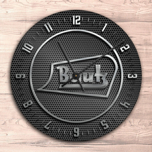 Bautz Vægur Rundt-Clock-Bautz-Garage Culture Shop- garage - man cave - merchandise