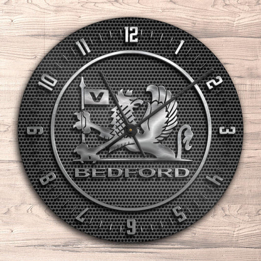 Bedford Vægur Rundt-Clock-Bedford-Garage Culture Shop- garage - man cave - merchandise