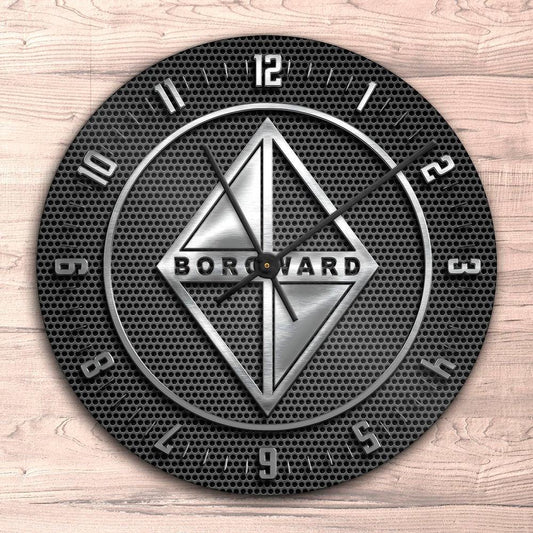 Borgward Vægur Rundt-Clock-Borgward-Garage Culture Shop- garage - man cave - merchandise