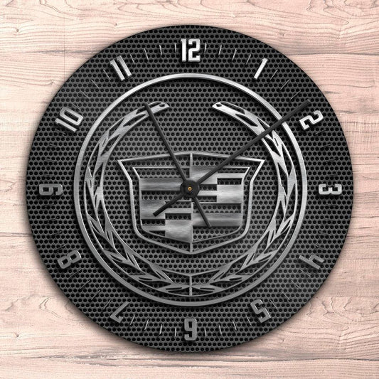 Cadillac Vægur Rundt-Clock-Cadillac-Garage Culture Shop- garage - man cave - merchandise