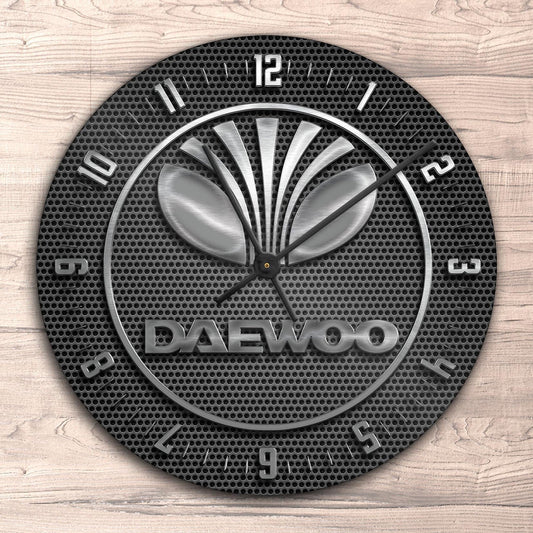 Daewoo Vægur Rundt-Clock-Daewoo-Garage Culture Shop- garage - man cave - merchandise