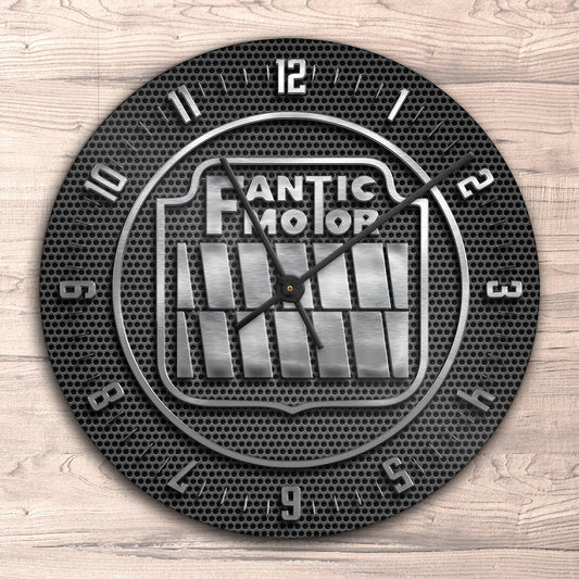 Fantic Motor Vægur Rundt-Clock-Fantic-Garage Culture Shop- garage - man cave - merchandise