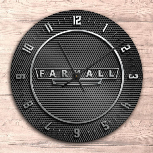 Farmall Vægur Rundt-Clock-Farmall-Garage Culture Shop- garage - man cave - merchandise