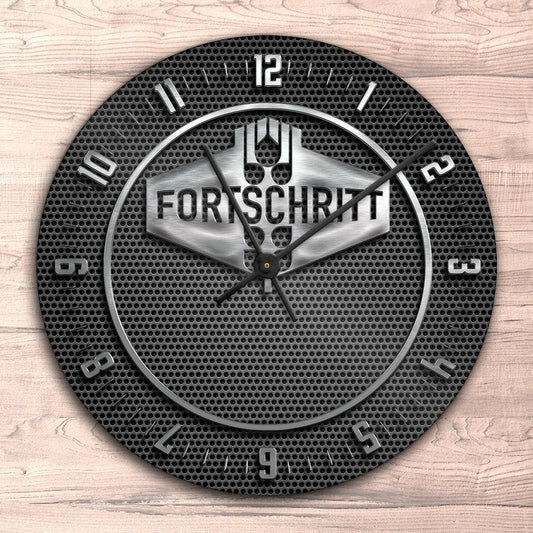 Fortschritt Vægur Rundt-Clock-Fortschritt-Garage Culture Shop- garage - man cave - merchandise