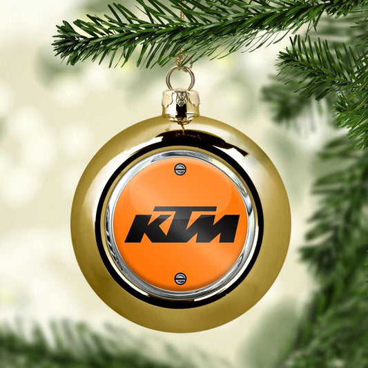 KTM Julekugle-Julekugle-KTM-Guld-Garage Culture Shop- garage - man cave - merchandise