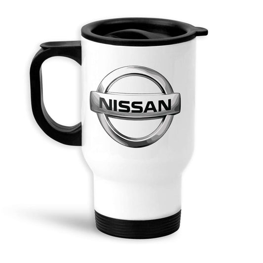 Nissan Termokrus Hvidt-Krus-Nissan-Garage Culture Shop- garage - man cave - merchandise