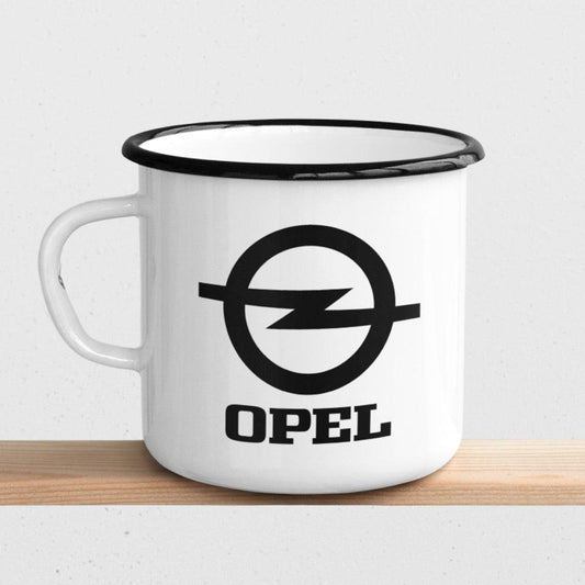 Opel 1970 – 1987 Emaljekrus-Krus-Opel-Garage Culture Shop- garage - man cave - merchandise