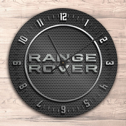 Range Rover Vægur Rundt-Clock-Range Rover-Garage Culture Shop- garage - man cave - merchandise