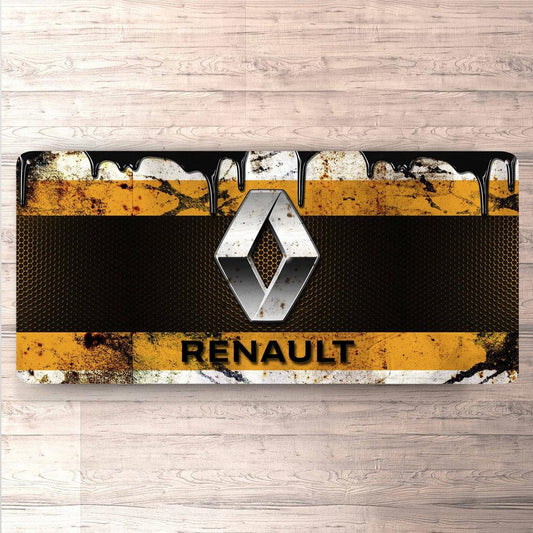 Renault Vintage 30x60cm Skilt-Skilte-Renault-Aluminiumskilte 30x60 cm-Garage Culture Shop- garage - man cave - merchandise