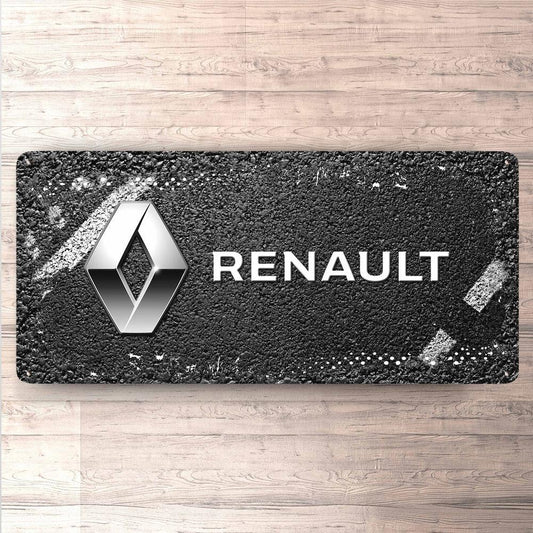 Renault Vintage 30x60cm Skilt-Skilte-Renault-Aluminiumskilte 30x60 cm-Garage Culture Shop- garage - man cave - merchandise