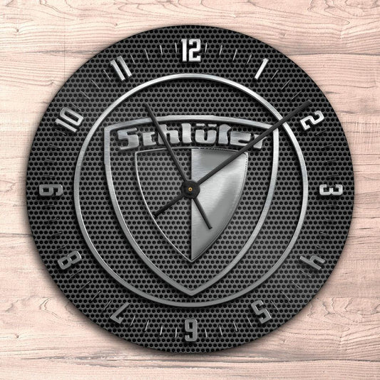 Schlüter Vægur Rundt-Clock-Schlüter-Garage Culture Shop- garage - man cave - merchandise