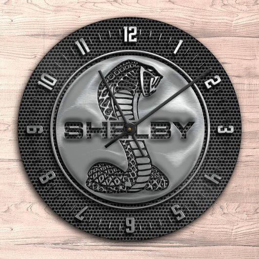 Shelby Cobra Vægur Rundt-Clock-Shelby-Garage Culture Shop- garage - man cave - merchandise