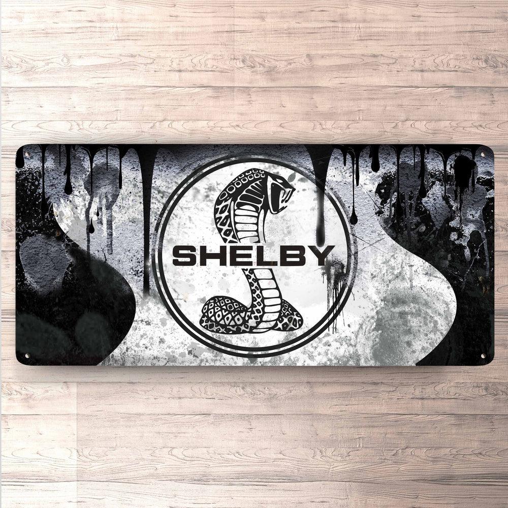 Shelby Vintage 30x60cm Skilt-Skilte-Shelby-Aluminiumskilte 30x60 cm-Garage Culture Shop- garage - man cave - merchandise