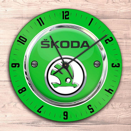 Škoda Vægur Rundt-Clock-Skoda-Garage Culture Shop- garage - man cave - merchandise