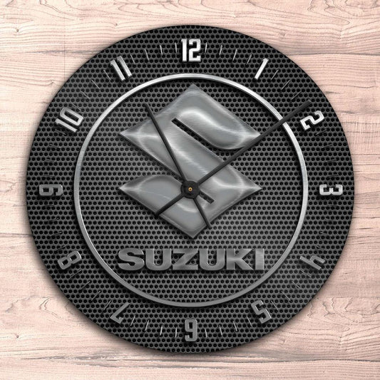 Suzuki Vægur Rundt-Clock-Suzuki-Garage Culture Shop- garage - man cave - merchandise