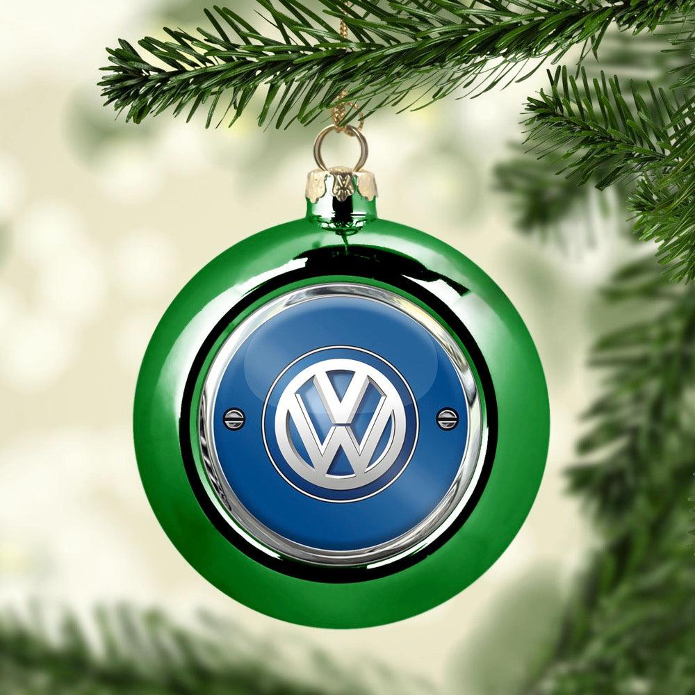 VW Julekugle-Julekugle-VW-Grøn-Garage Culture Shop- garage - man cave - merchandise