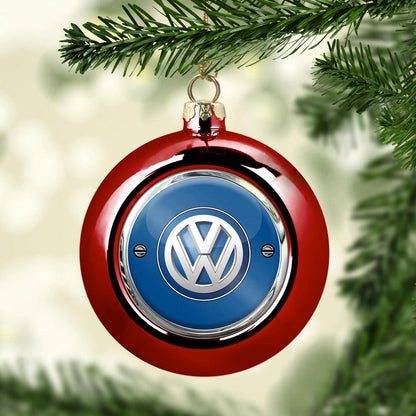 VW Julekugle-Julekugle-VW-Rød-Garage Culture Shop- garage - man cave - merchandise