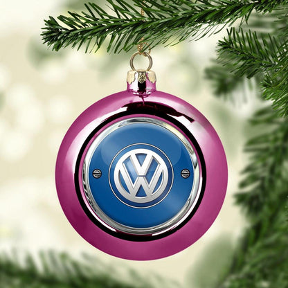 VW Julekugle-Julekugle-VW-Lyserød Pink-Garage Culture Shop- garage - man cave - merchandise