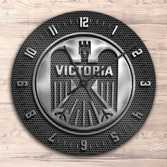 Victoria Vægur Rundt-Clock-Victoria-Garage Culture Shop- garage - man cave - merchandise