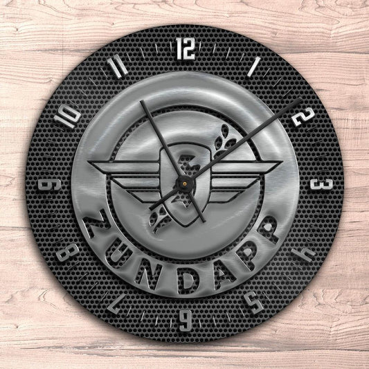 Zündapp Vægur Rundt-Clock-Zündapp-Garage Culture Shop- garage - man cave - merchandise